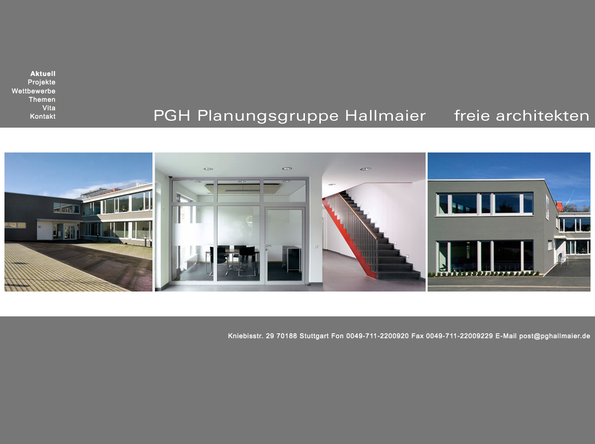PGH Planungsgruppe Hallmaier freie Architekten
